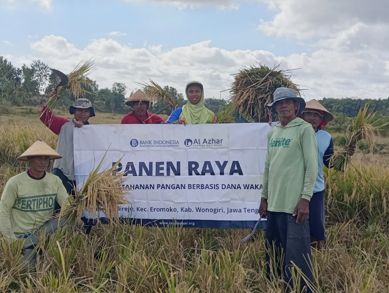 Panen Raya Petani Ngadirejo Berlangsung di Tengah Musim Kemarau